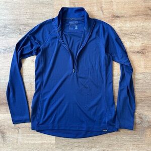Patagonia Capilene Midweight Zip-Neck, Navy, Size L